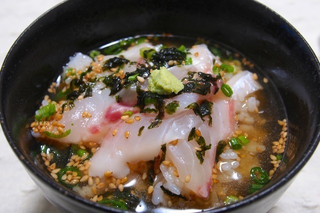 鯛茶漬け
