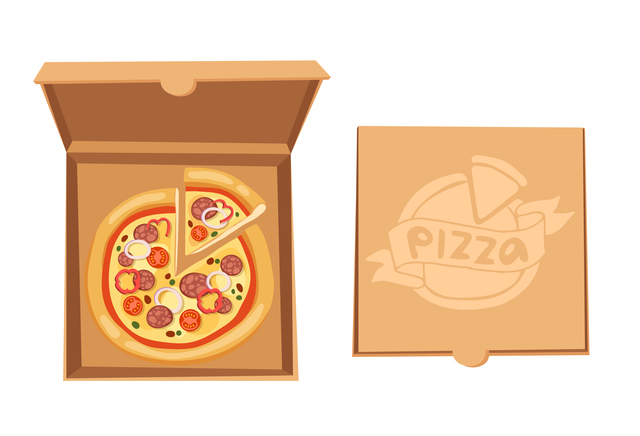 ピザのイラスト