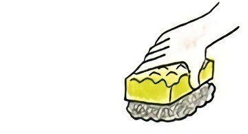 鍋磨きのコツ