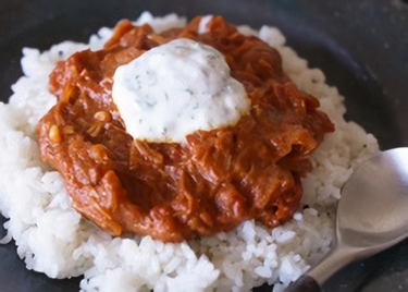 つむぎやのカレー