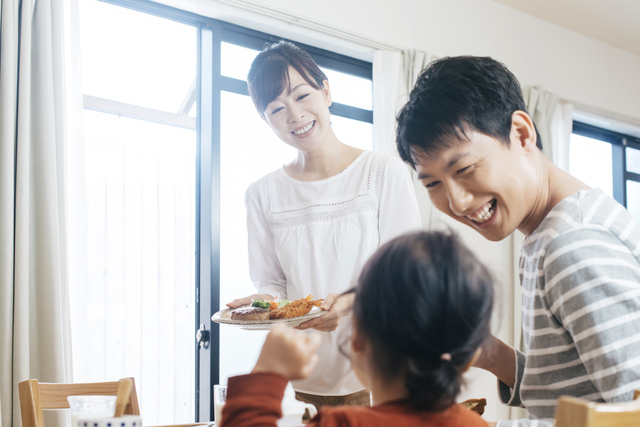 食事の準備