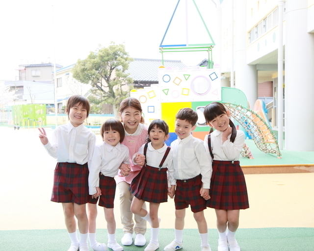 幼稚園児たち