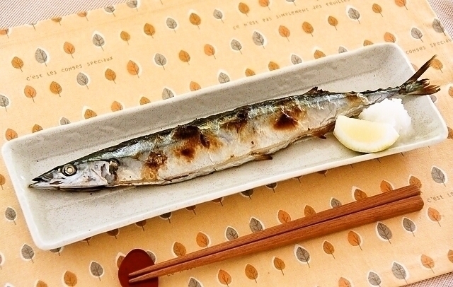 さんまの塩焼き