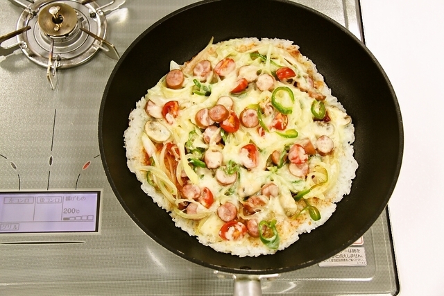 フライパンで焼く